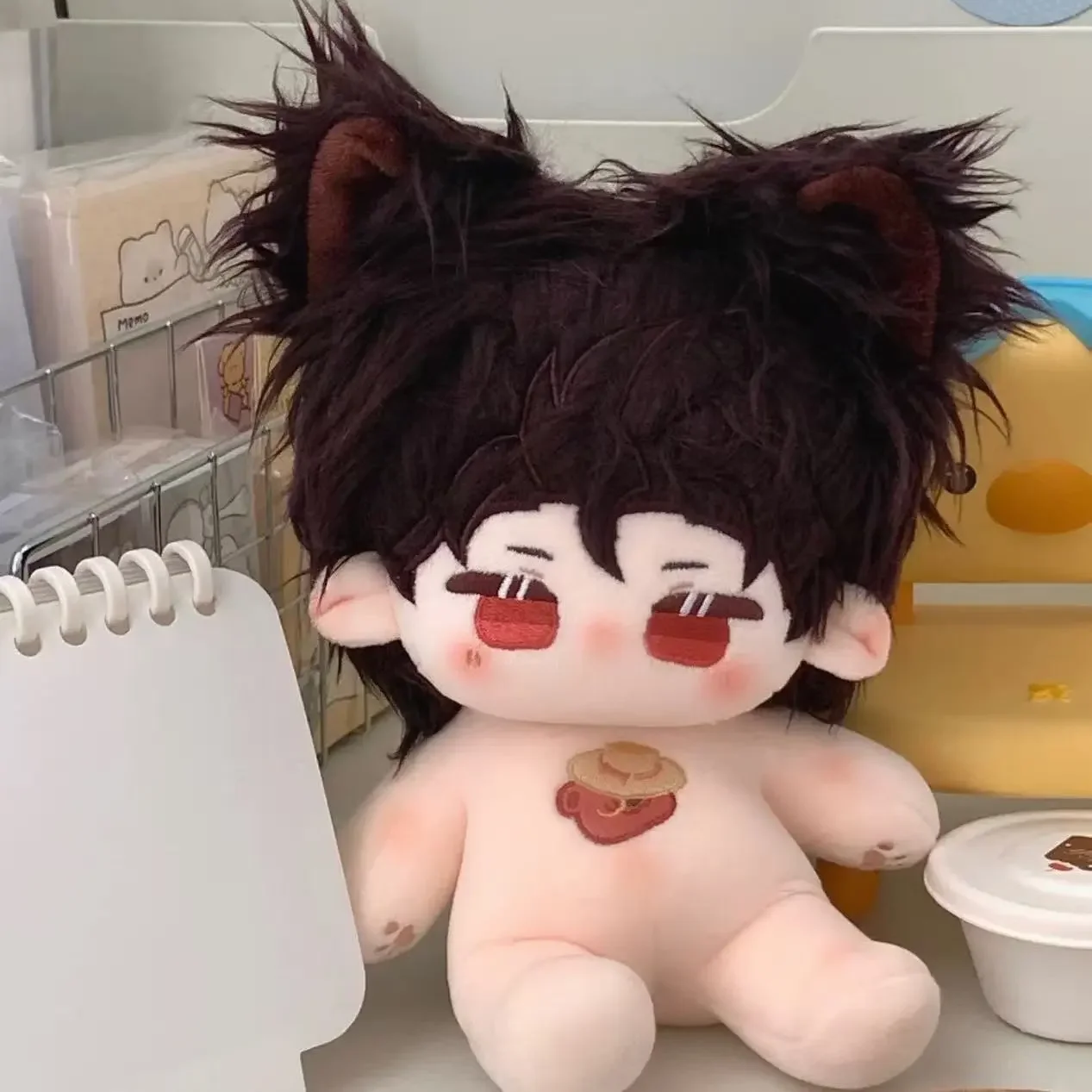 Brinquedos de Pelúcia Light and Night Charlie Evan Osborn Jesse de 20cm com Roupas de Cosplay e Esqueleto, Presentes de Natal para Crianças