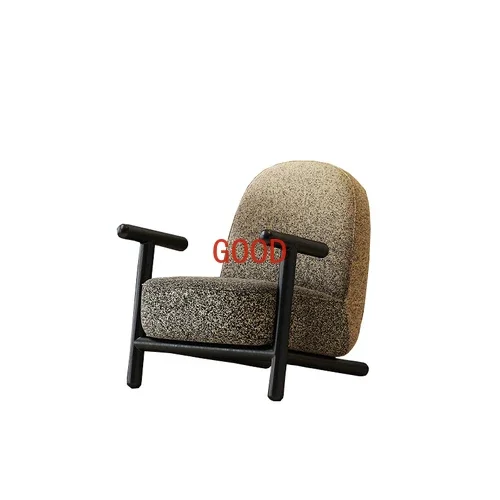 Minimalista moderno luce di lusso piccolo appartamento soggiorno camera da letto balcone terrazza pigro sedia per il tempo libero sedia