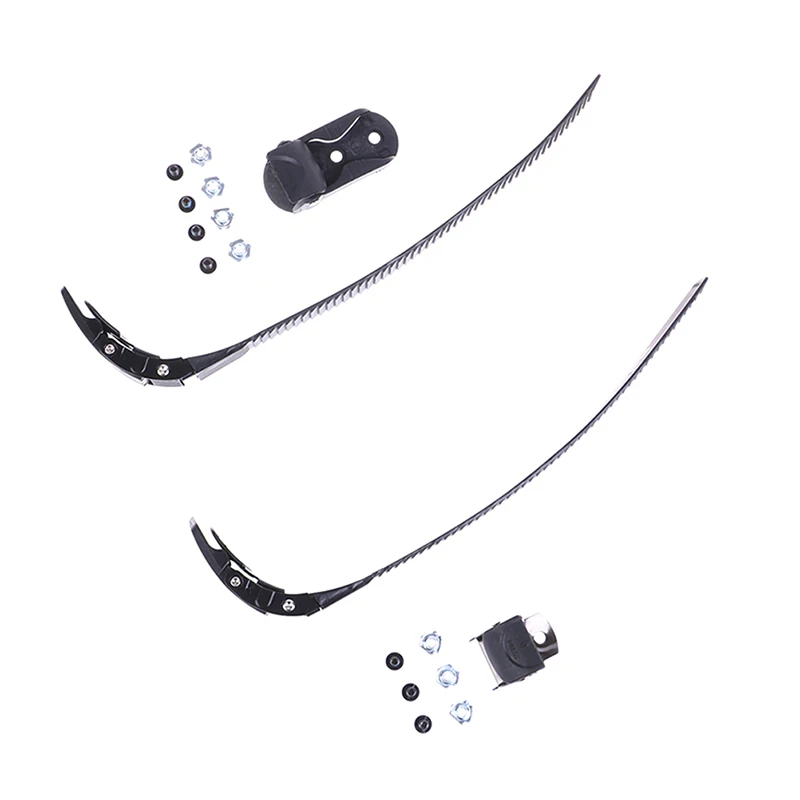 

2Sets PP Inline Roller Skate Strap Buckle with Clamp Screws Nut Accessories