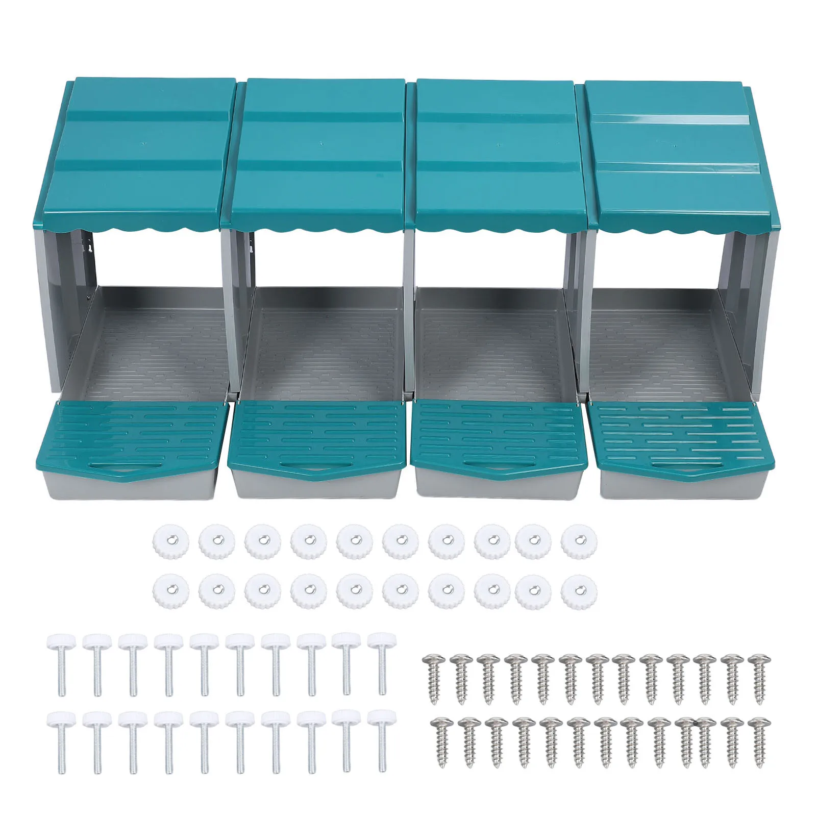 Kip Nestkast PP Kip Ei Legbox voor Kippen Eenden Gevogelte Comfortabel Ruim Gemakkelijk schoon te maken Kippenei Legbox