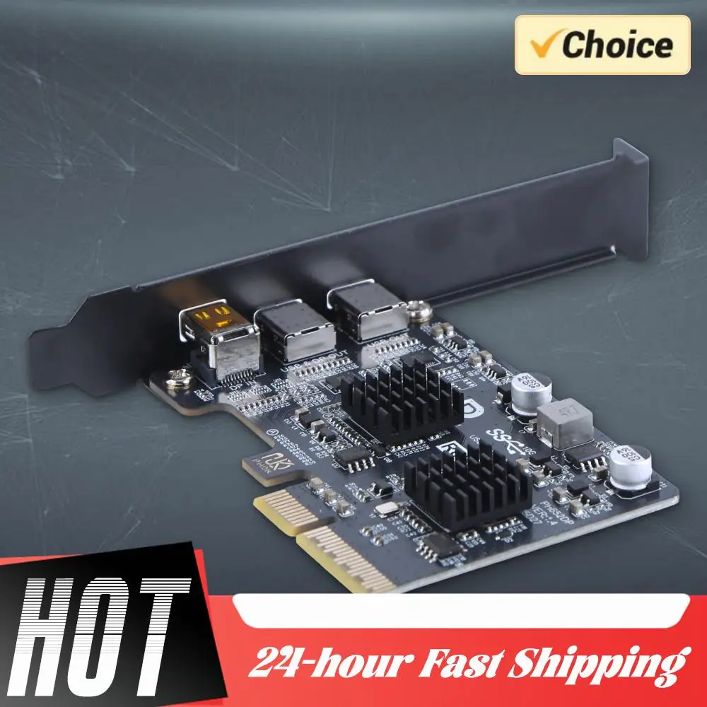 

USB 3.1 10 Гбит/с Gen 2, плата расширения с контроллером ASM3142, адаптер-конвертер DP 4K, док-станция с двумя портами USB-C