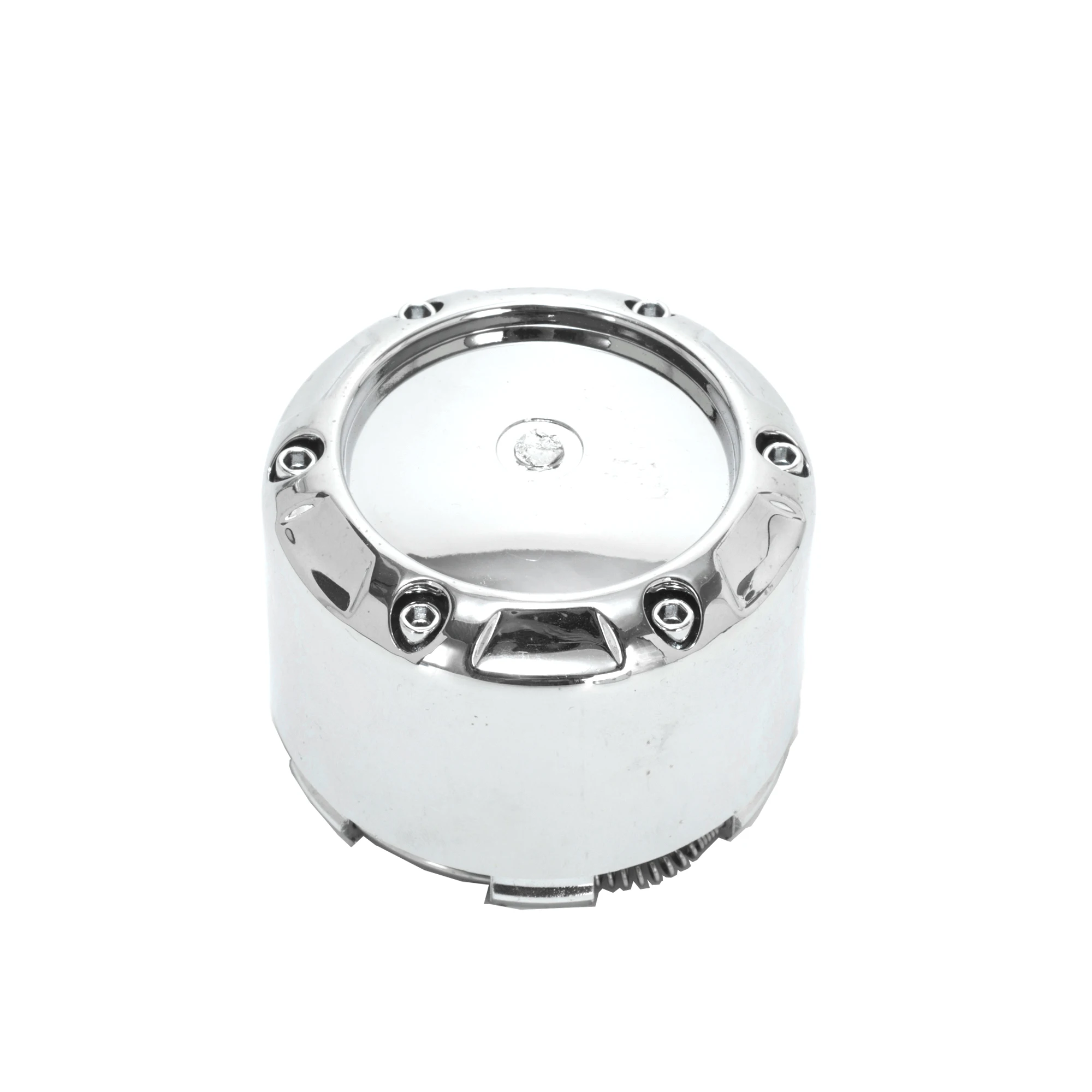CFPerformance 1 Stück/4 Stück 64,2mm/2,53 Zoll Außendurchmesser 60,4mm/2,38 Zoll Innendurchmesser Radnabenkappen Auto-Ersatzteile Felgennabenabdeckung Chrom – Detail 6
