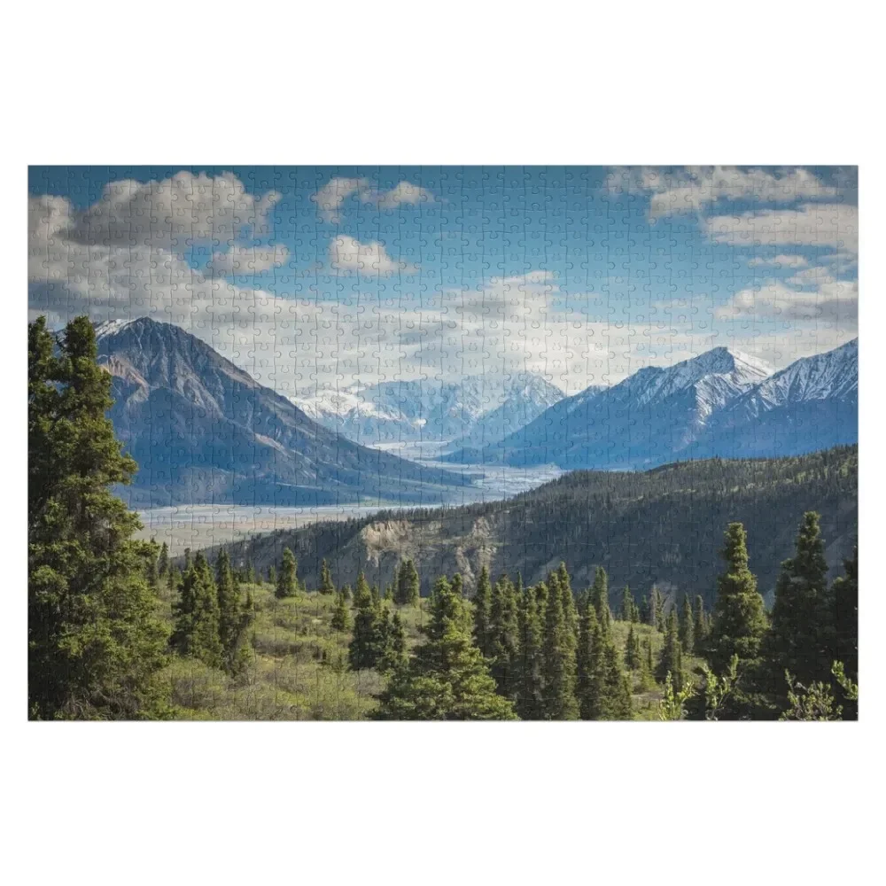 

Forest Mountains River National Park Nature Photography Wall Art Jigsaw Puzzle Children Personalised Name Puzzle