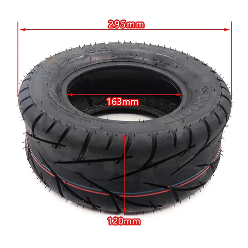 13 Inch Tubeless Tyre 13x5.00-6.5 for Go-Kart Scooters Motorcycle FLJ K6 Tire Vacuum Tire Wheel Scooter 13*5.00-6.5