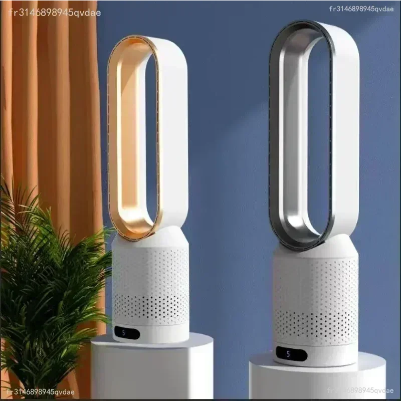 Torre de Ventilador Elétrico Ultra-Silencioso, Circulação de Purificação de Ar Bladeseless, Dormitório, Sala, 2024