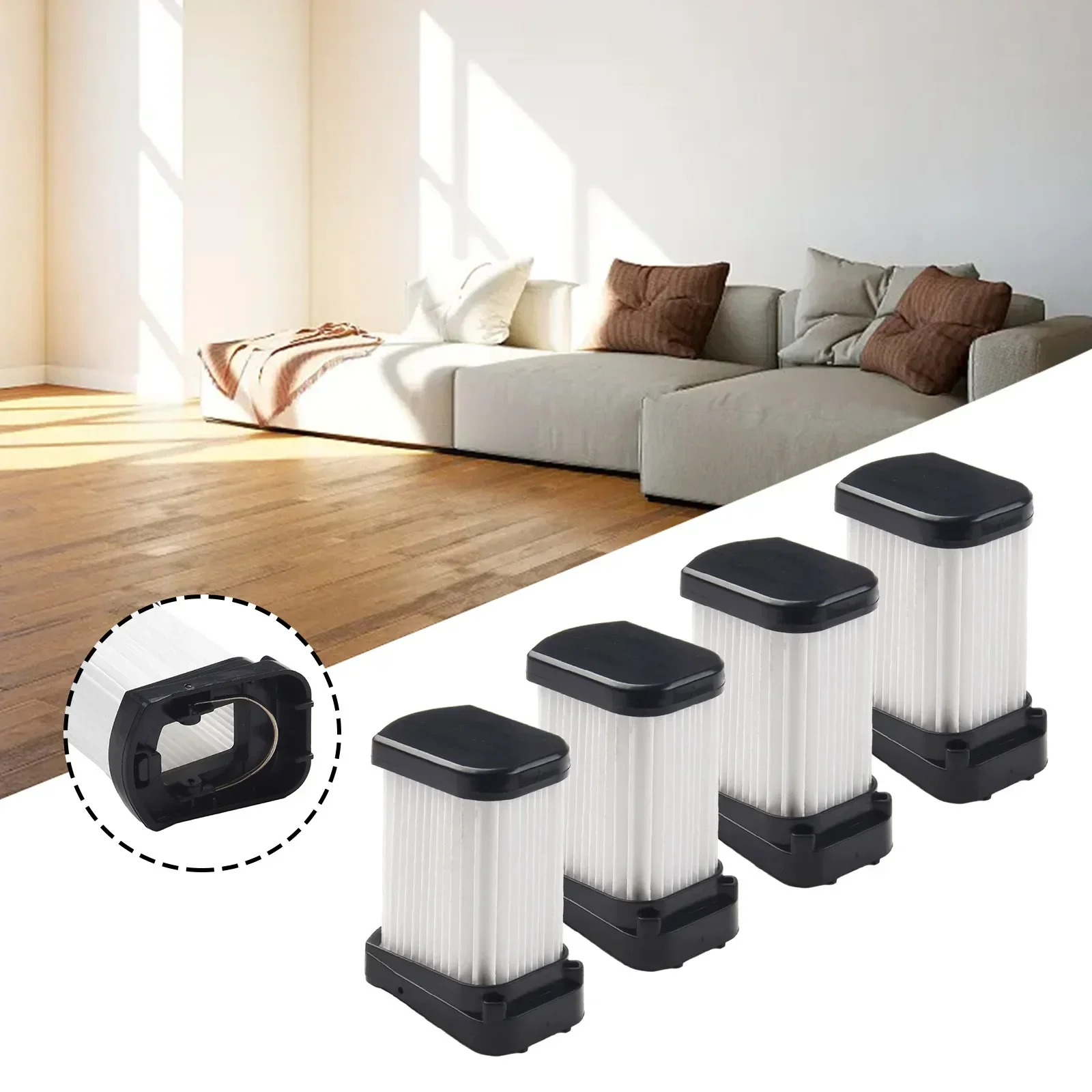 Filtro para Tubarão Wv270 Wv270uk Wv273ukt Wandvac 2.0 Aspirador de pó Portátil sem Fio Ferramentas Limpeza Doméstica Peças