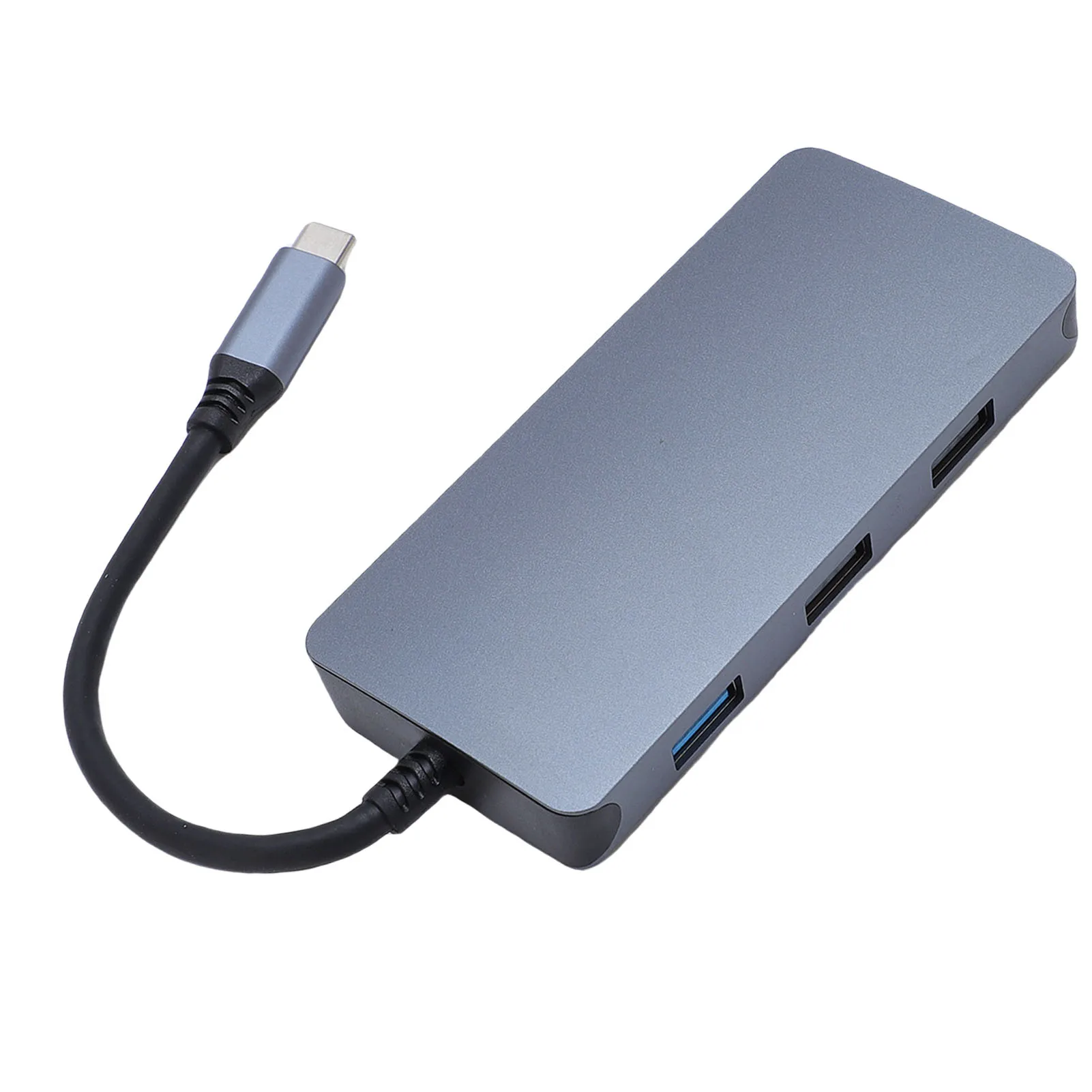 

Док-станция премиум-класса 8 в 1, 4K Type C PD, USB3.0, USB2.0, RJ45, HD, мультимедийный интерфейс, USB-удлинитель, концентратор, многопортовый адаптер
