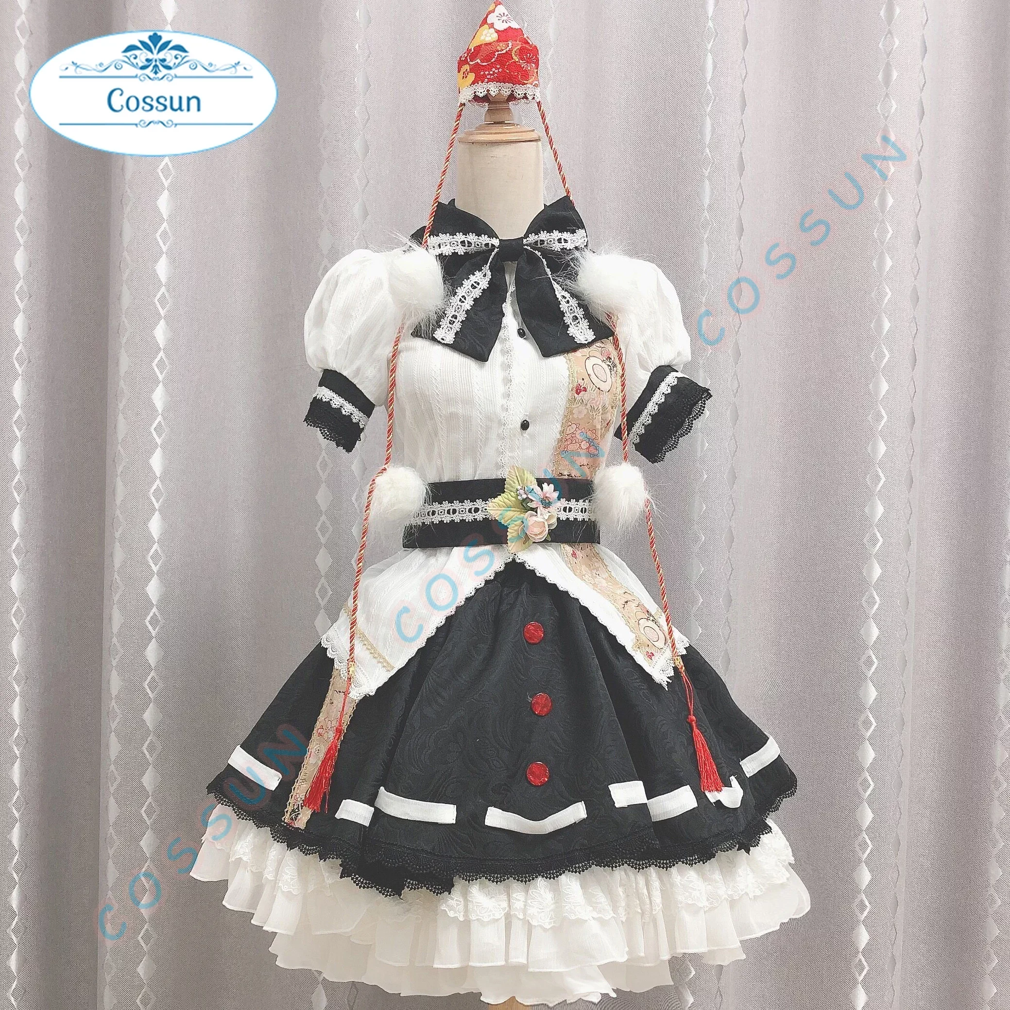 

Amine East project Shameimaru Aya Cosplay Costume Halloween outfits Women Anime Dress