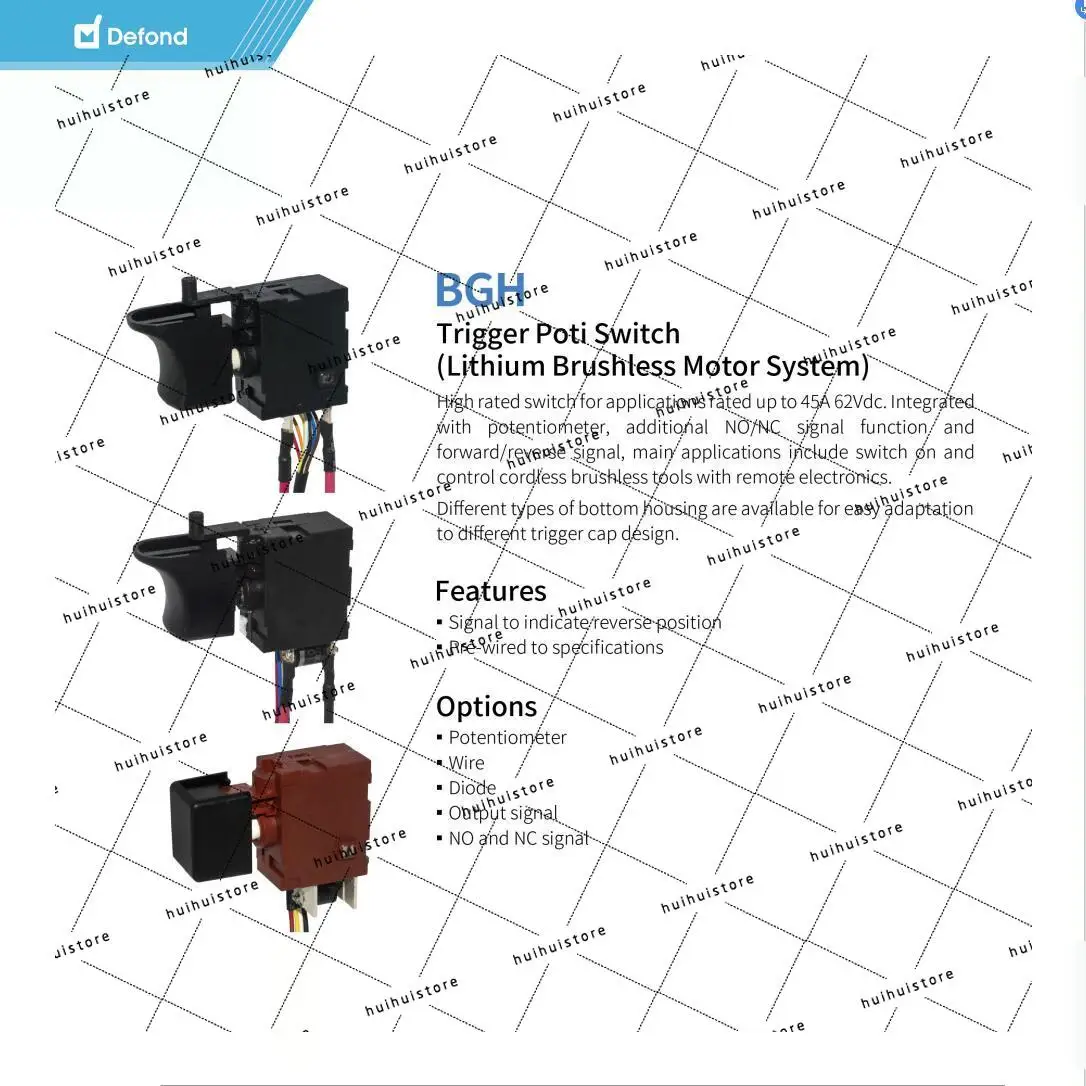Imagem -02 - Interruptor de Broca Bgh1120a 42vdc Original Novo