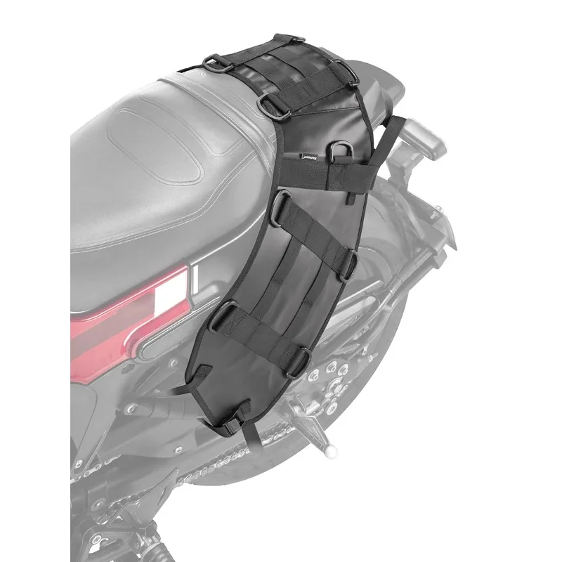 

*Motorcycle tailstock vest off-road trunk rack mounted Molle system for convenient storage