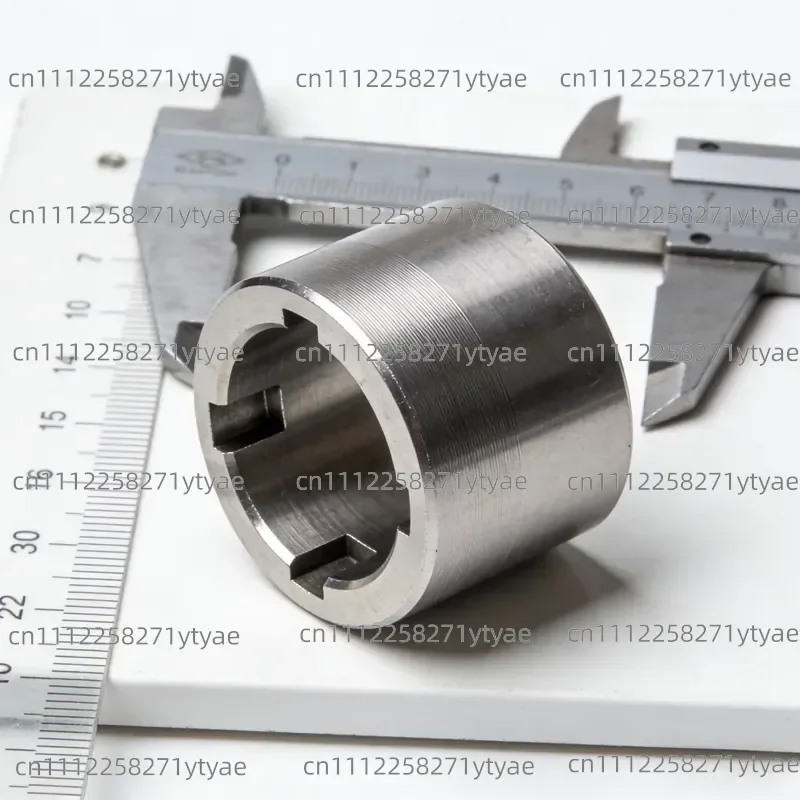 Precision Stainless Steel Numerical Control Turning Sleeves with Grooves and Keyways