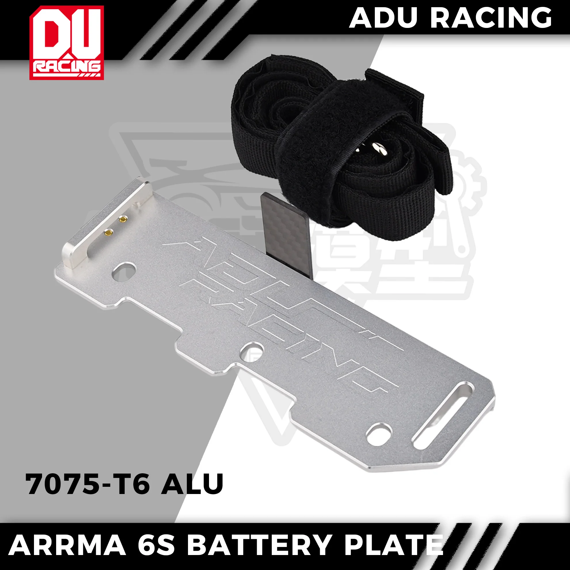 ADU RACING 7075-T6 ALU BATTERY PLATE FOR ARRMA 6S KRATON OUTCAST TYPHON MOJAVE