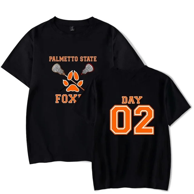 All for the Game Palmetto State Foxes Andrew Minyard High Quality Cotton EU size Tee Japanese men t shirt designer male clothes