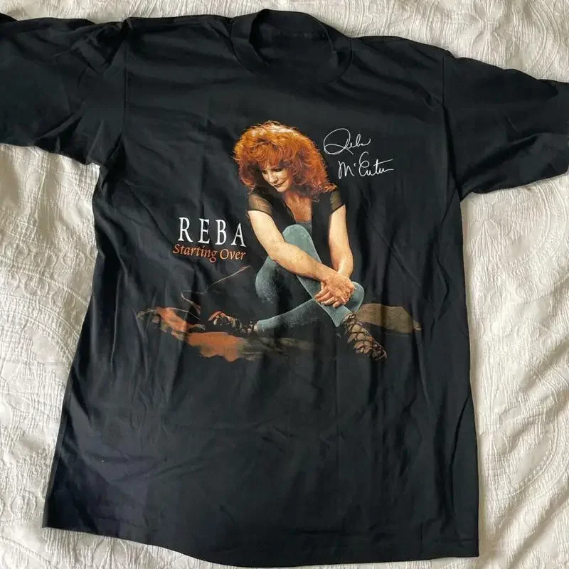 Reba T-Shirt Signature Music in voller Größe S bis 5XL UU1069