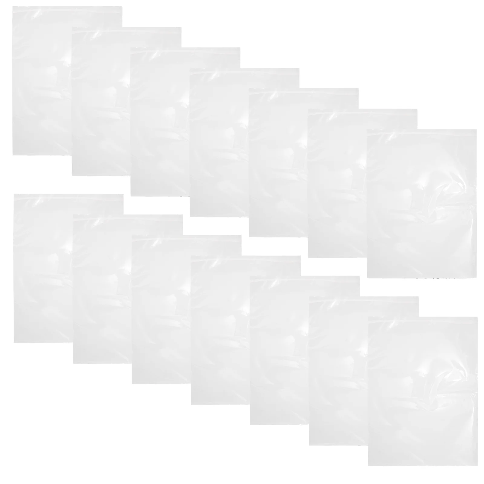 100pcs 30 * 40cm Clear Plastic Cello Bags Grip Peel & Seal Strong Packing Self Adhesive Cellophane Bag