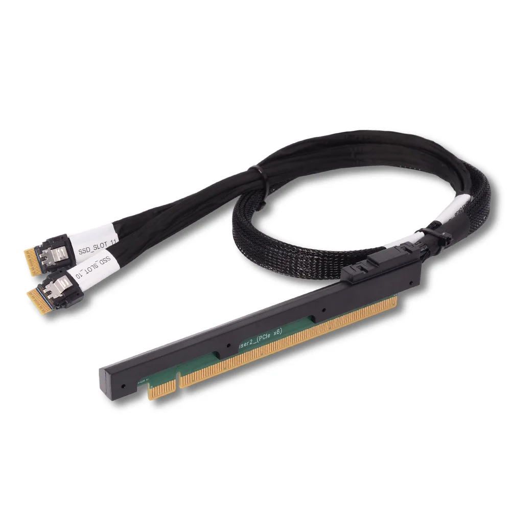 2025 NEW Dual 8654 4i To Pcie X8 Dada Transfer Cable Tiered SKU ‌LXP DD0S5BP1003 1C1-X3-DAKK Adapter LXP Slim8654 0.7m