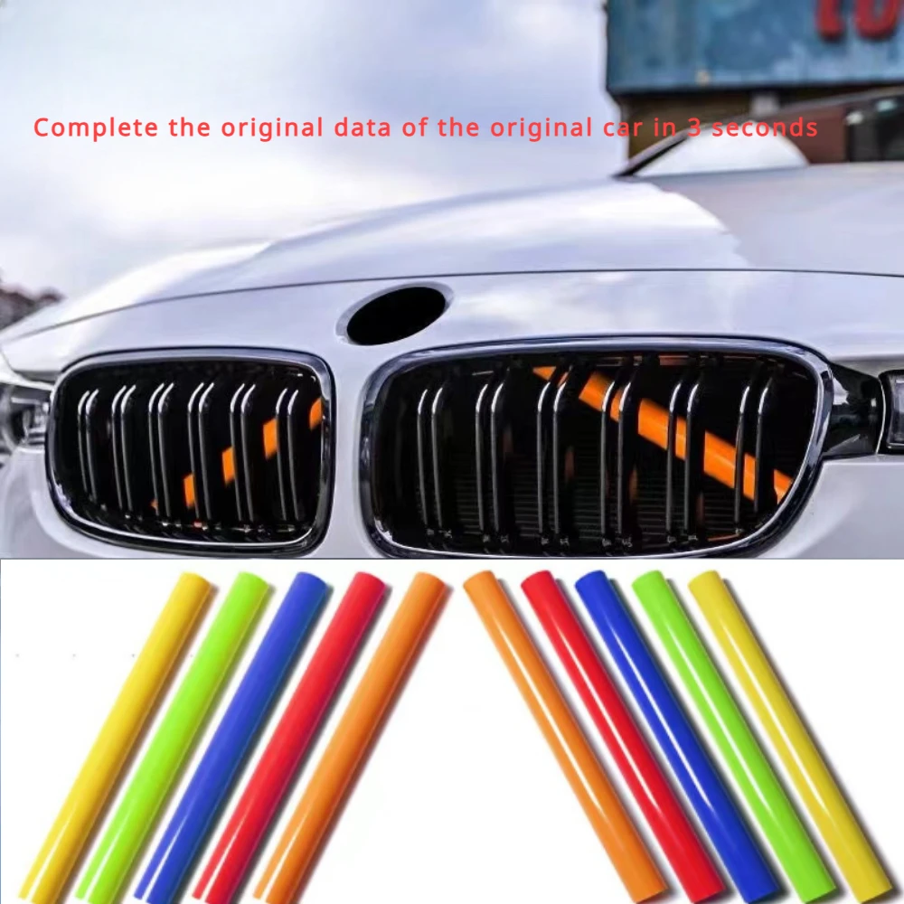 

BMW1 grid strip Front Grille Trim Strips For BMW F20 2016 F22 F33 F31 F32 G29 F21 F23 F36 F30 F34 Accessories Car Sport Styling