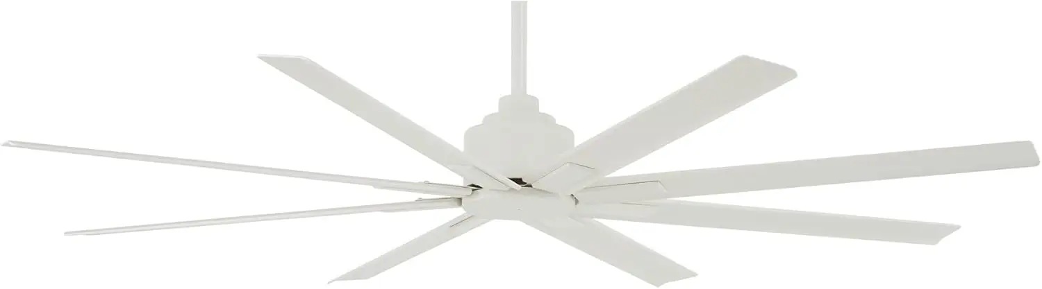 MINKA-AIRE F896-65-WHF Xtreme H2O 65 Inch Outdoor Ceiling Fan with DC Motor in Flat White Finish