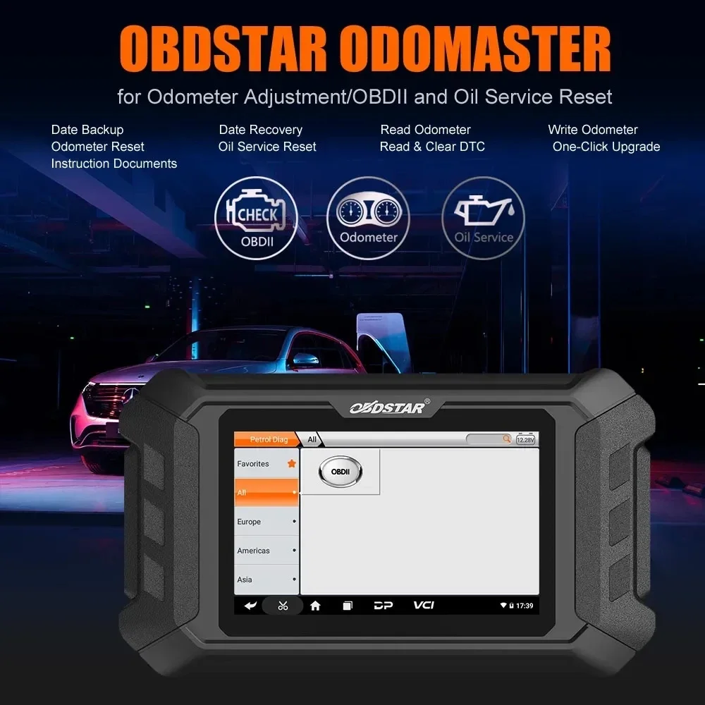 OBDSTAR ODOMASTER ODO MASTER Full Cluster Calibration/OBDII and Special Functions Cover More Car Models