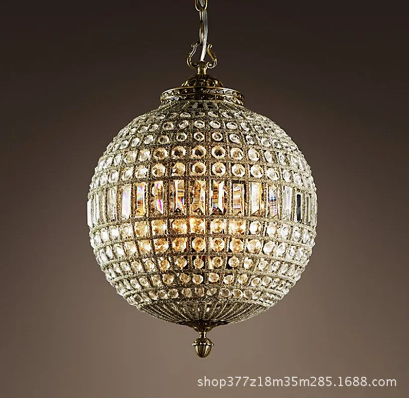 Imagem -02 - Medieval Francês Tribunal Estilo k9 Lustre de Cristal Retro Luz Globo Luxo Lustre Sala Estar Quarto Conduziu a Lâmpada Decorativa