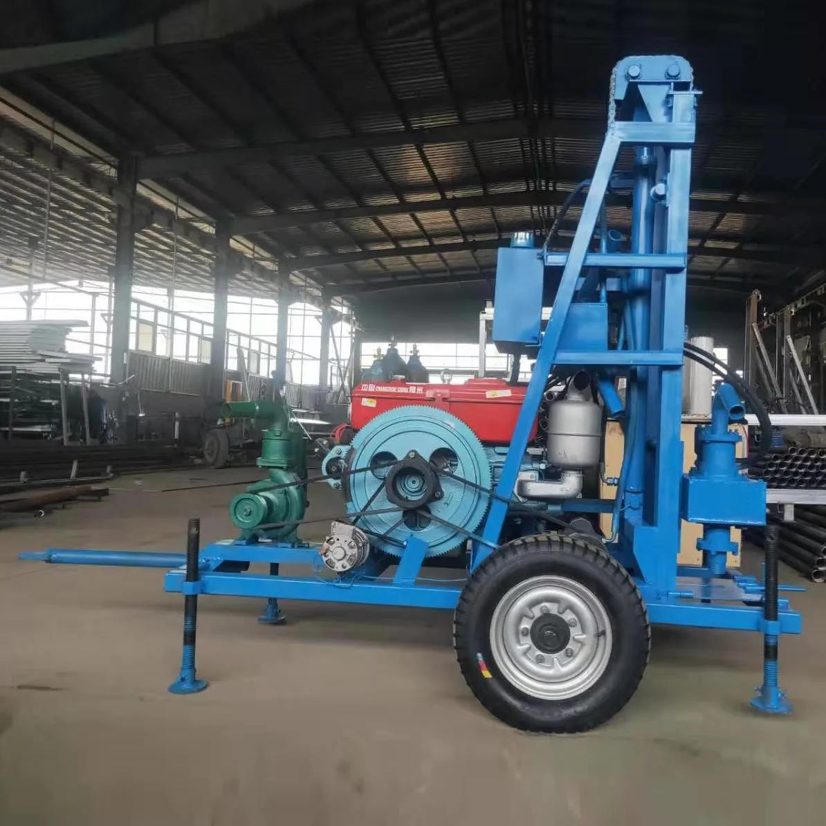 Yugong Easy Operation Hydraulic Drilling Machine Small Water Well Drilling Rig Machine