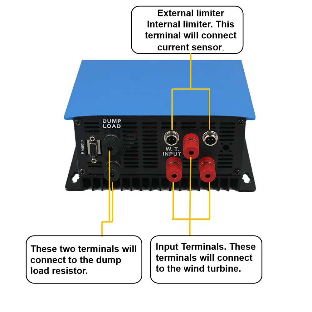 Grid Tie Inverter With Limiter Function,MPPT Pure Sine Wave 45-90V,WIFI optional LCD Display Battery discharge