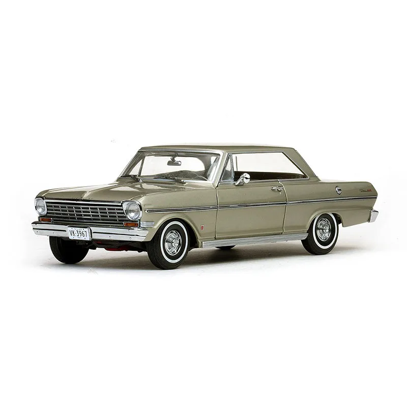 

SunStar Diecast 1:18 Scale 1963 Nova Simulation Alloy Car Model Static Display Collectible Gift Toy Souvenir Decration