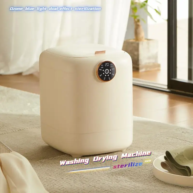 

New Fully Automatic Washing and Drying Machine Small Portable Cleaning Underwear Socks Mini Washing Machine