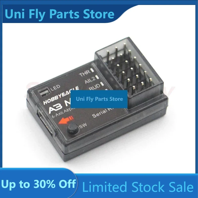 Hobbyeagle A3 Mini 6-axis Gyro Flight Controller Support PPM SBUS Multi-protocol Digital Serial Receiver For Fixed-wing AiUniFly