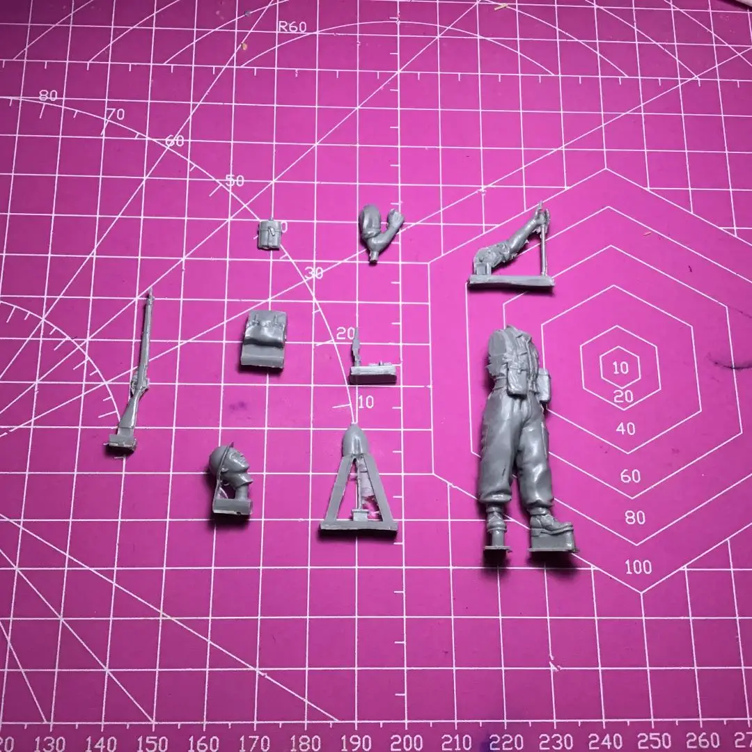 Figurine GK en résine 1/35, kit non assemblé et non peint