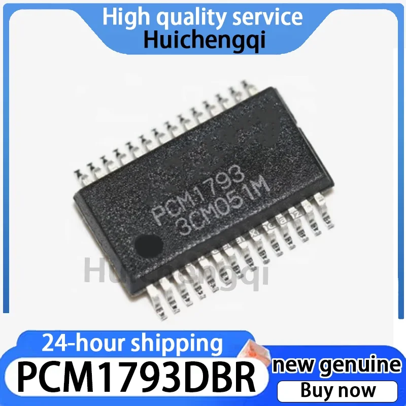 1PCS Genuine PCM1793DBR Patch SSOP-28 24 Bit 192kHz Digital To Analog Converter