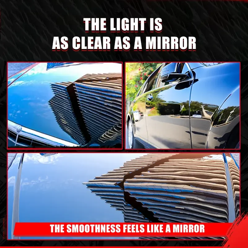 IFUBO 100ml Waterless Car Wash Liquid Quick Clean Spray No Rinse Powerful Stain Removal Portable Exterior Paint Safe Dust Remove view 5