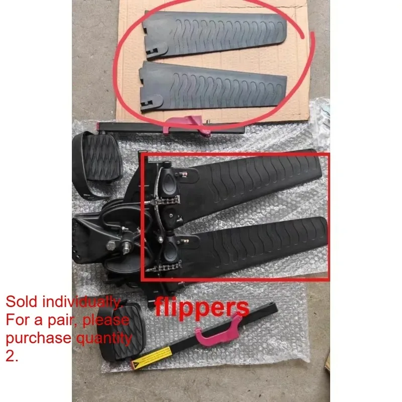 Kayak Flipper Piece Penguin Footrest Fins Footrest Accessory 1 Piece.Sold Individually. for A Pair, Please Purchase Quantity 2.
