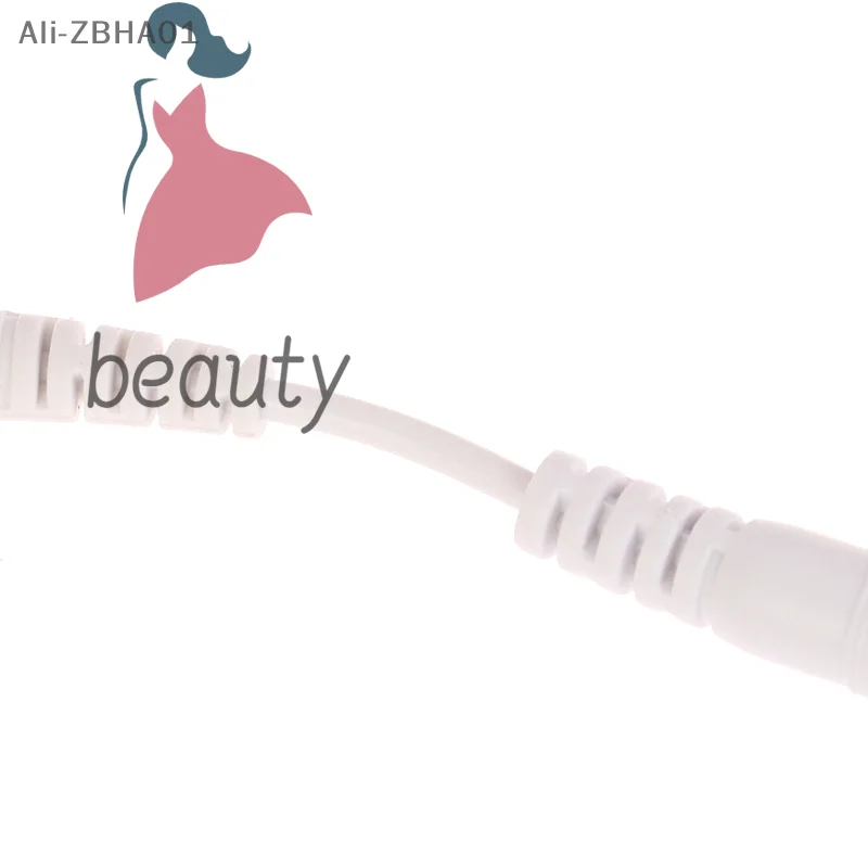 

2PCS 2.0mm Snap Use For Tens/EMS Massage Machine Device 3.5mm Male connector cable Electrode Lead Wire Connecting Cables Plug