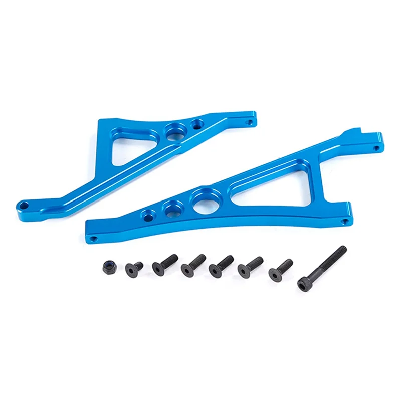 For 1/5 Rc Car Losi 5Ive T Rofun Rovan LT KingmotorX2 Truck Spare Parts,Front and Rear Support Bracket Kit,Blue