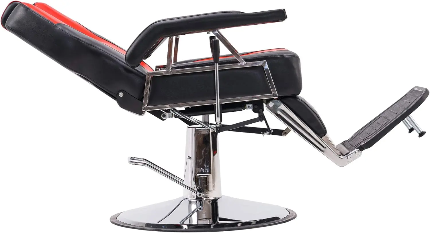 Barberpub Heavy Duty Recline Barber Chair Allzweck-Hydraulik-Salonstuhl für Friseur, Spa, Beauty-Shampoo-Ausrüstung 8706