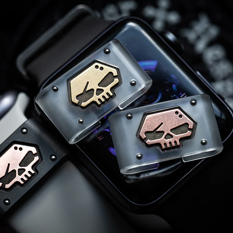 LAUTIE Buckle Clips Molle Watch Buckle Watch Strap Decorative Ring Watch Metal Hardware