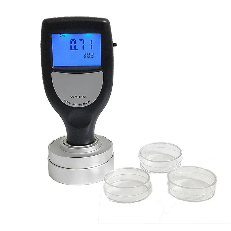 

Digital Water WA-60A Food Bread Grain Oil Tester 0Aw~1.0Aw Portable Moisture Activity Meter