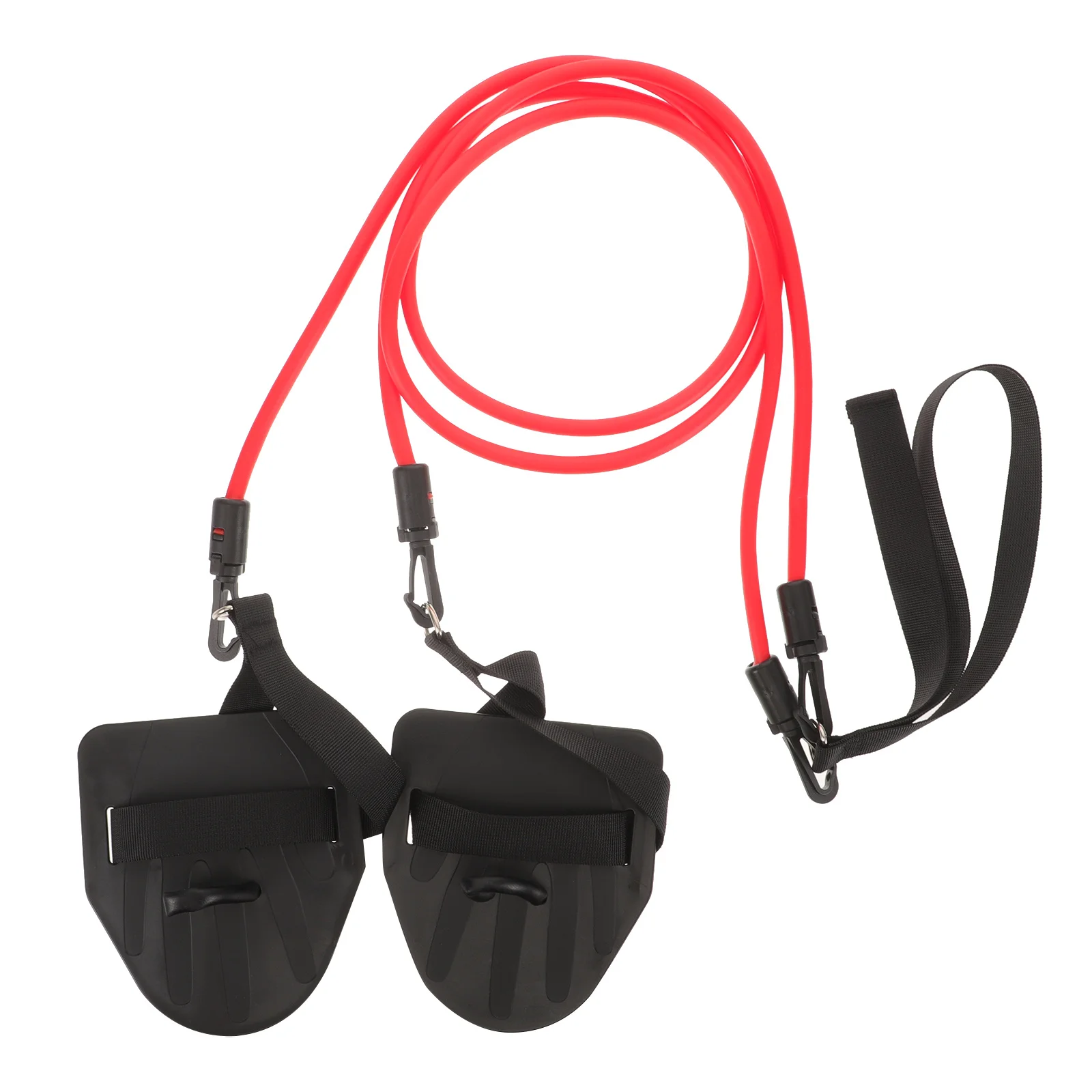 حبل مقاومة لمجداف اليد للتدريب، حزام بنجي مرن متين، معدات تدريب حمام السباحة، شريط مقاومة للسباحة، مدرب السباحة #1