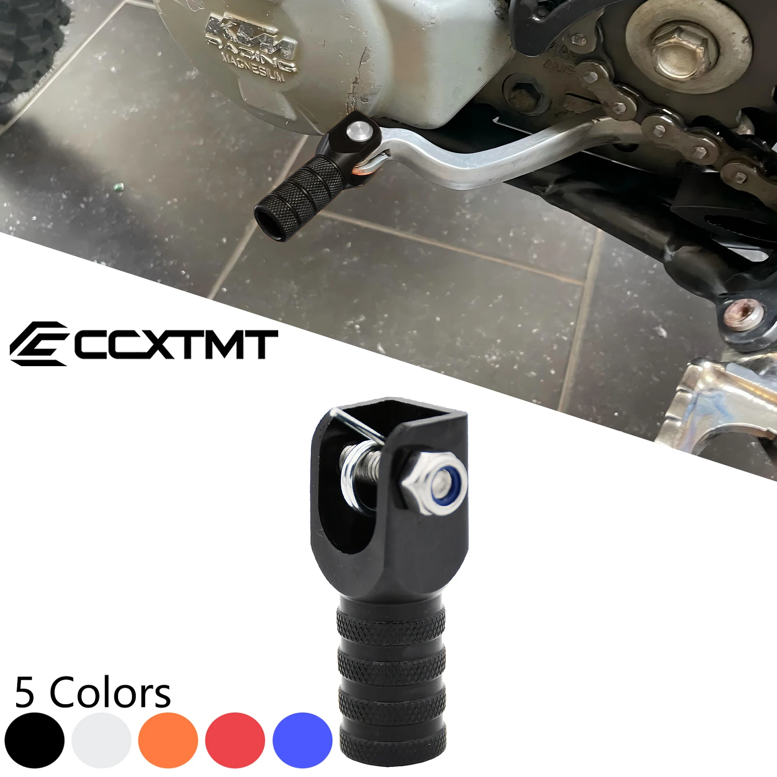 Motorcycle CNC Rear Shifter Lever Tip For KTM 560 625 660 690 950 990 1190 1290 SMC Adventure For Honda Yamaha Kawasaki Suzuki