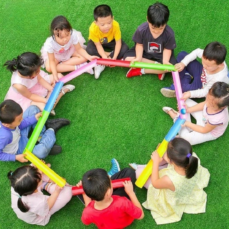 Children Outdoor Toys Pipeline Challenge Games Adults Team Building Activities Kids Sensory Integration Training Toy Ball Sports