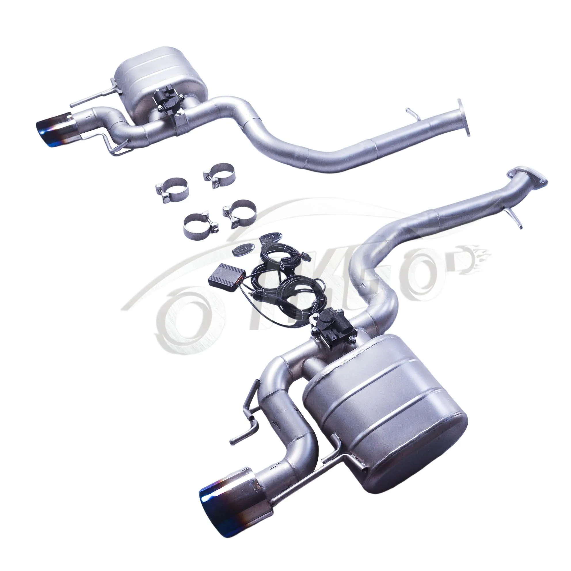 

Подходит для двойных выхлопных наконечников выхлопной системы клапана из нержавеющей стали 304. Lexus is350 3.5L V6 catback.