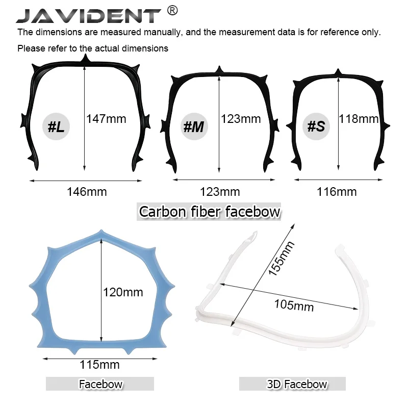 1Pcs Dental Foldable Rubber Dam Facebow Plastic Support Tool Autoclavable Dental Instrument Retainer Material