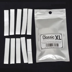 7Types 10pcs Classic Cotton /Mesh Cotton Strips S/M/L/XL Size for Oil Absorb Option Accessary Tool 5layers/piece