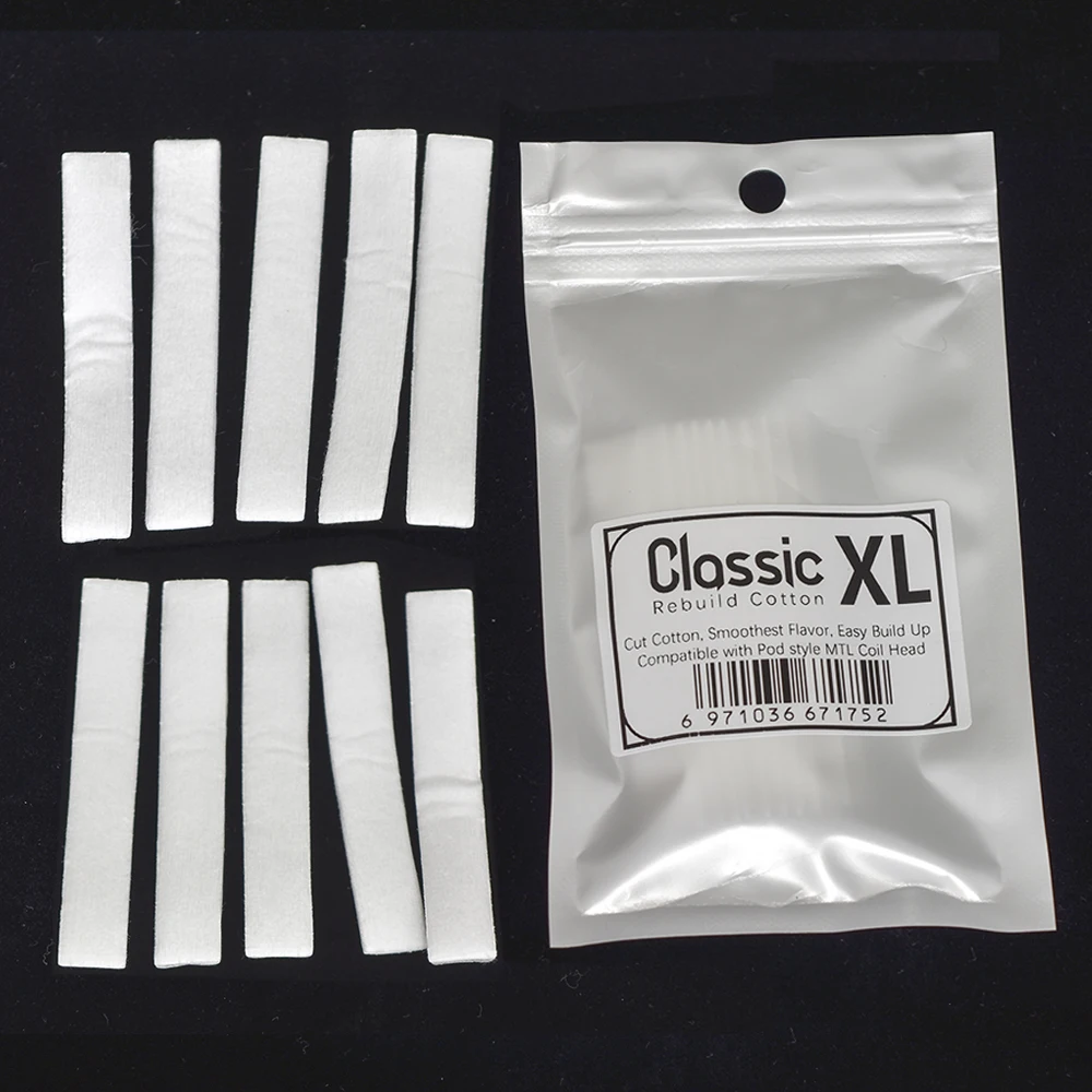 7Types 10pcs Classic Cotton /Mesh Cotton Strips S/M/L/XL Size for Oil Absorb Option Accessary Tool 5layers/piece