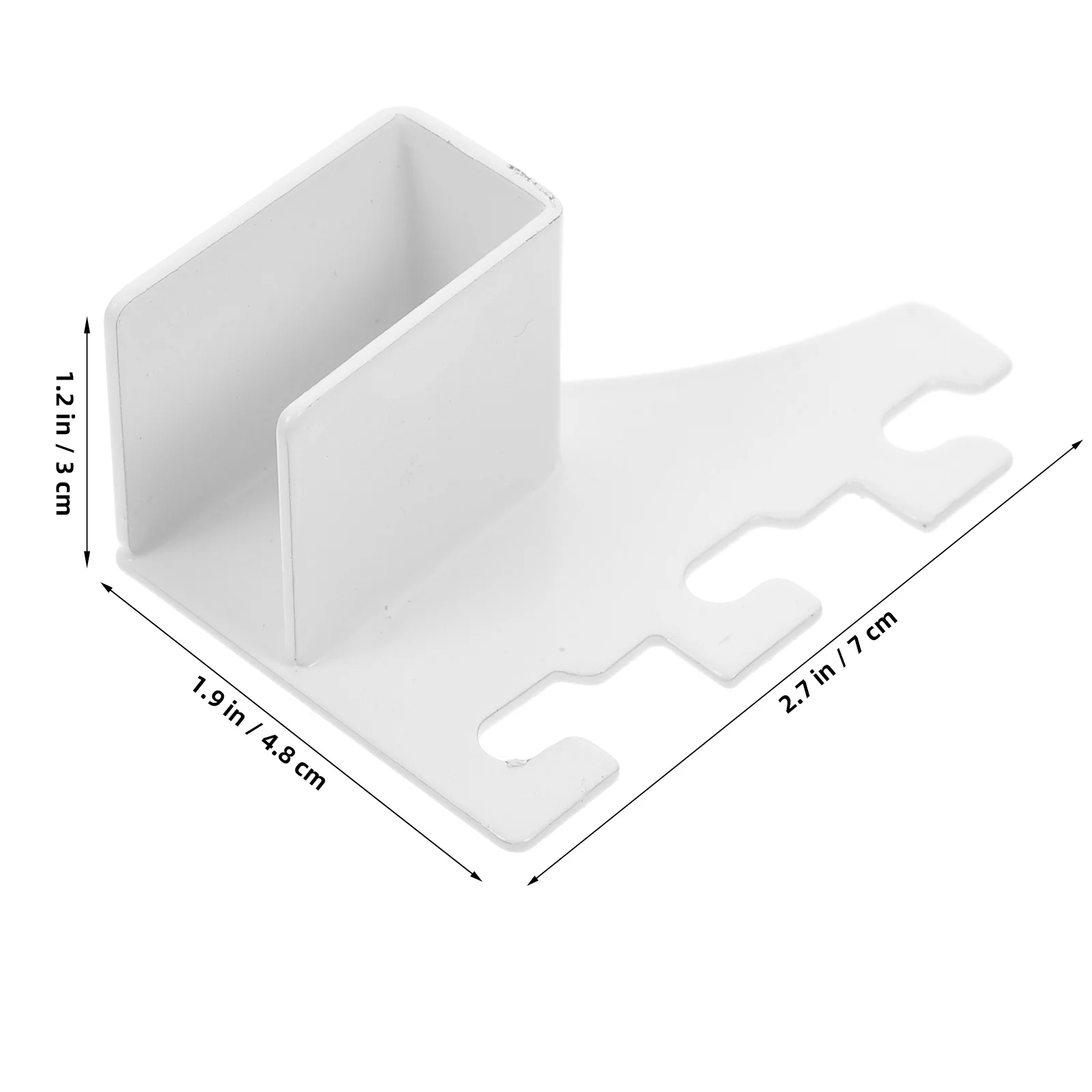 2Pcs Adjustable Shelf Brackets Metal Clips for Kitchen Cabinets Bookcase Self-Locking Support White Bookcase Clip Shelf