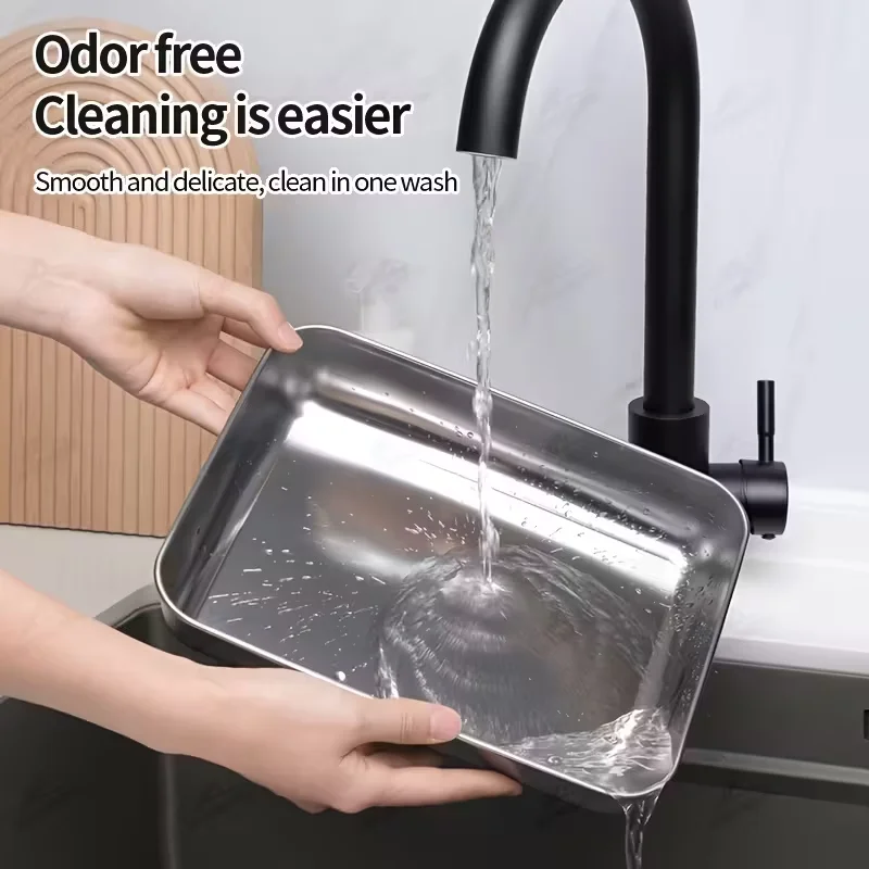 صندوق تخزين مطبخ متعدد الوظائف، صندوق حفظ طازج ذو سعة كبيرة، يستخدم لتخزين الفواكه واللحوم والخضروات