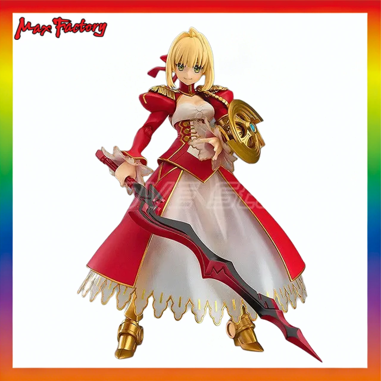 

Оригинальная фигурка Max Factory Figma # Коллекционная модель-фигурка 370 FATE Нерон Клавдий: игрушка, подарок