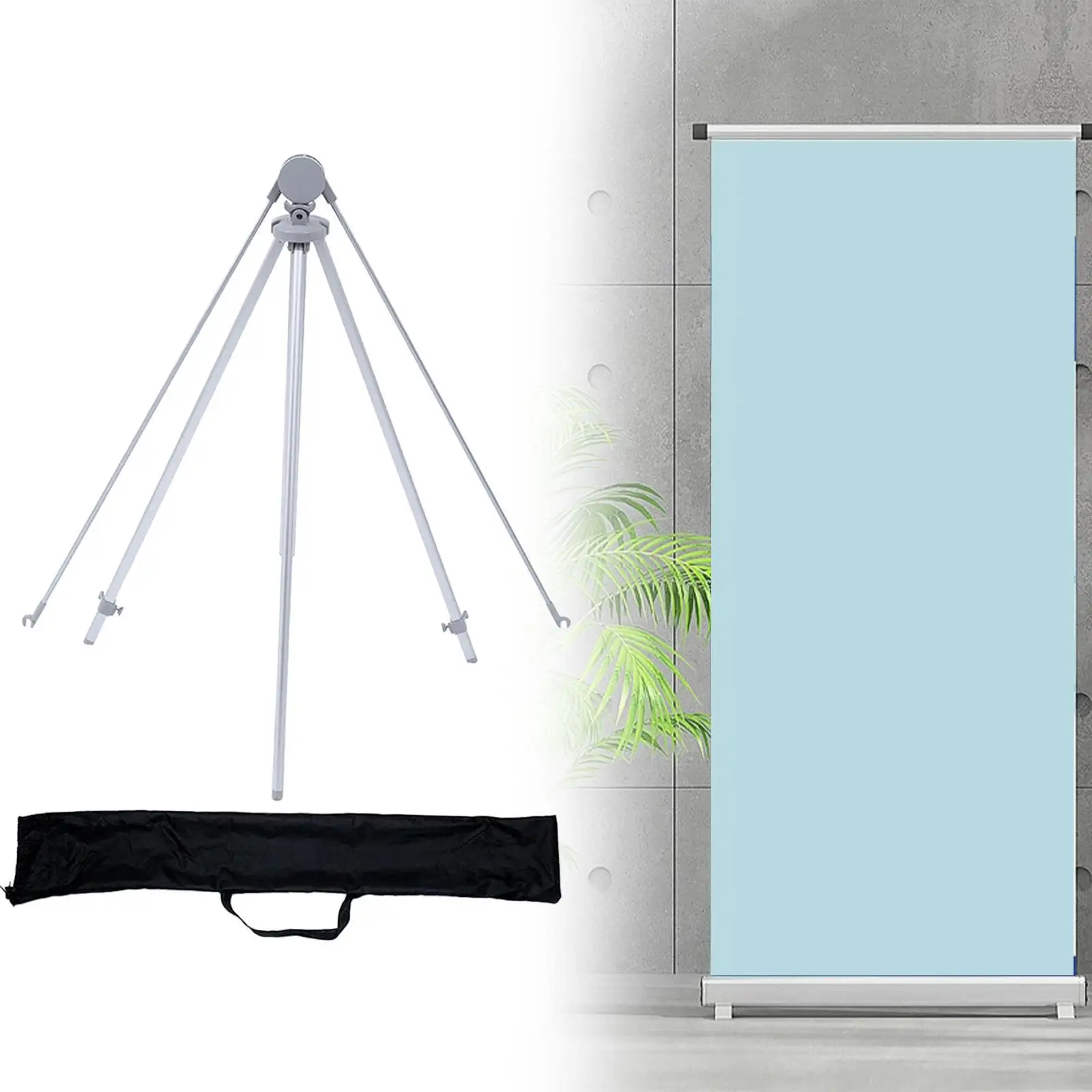 

Advertising Display Party Retail Store Aluminum Alloy Adjustable Sign Stand