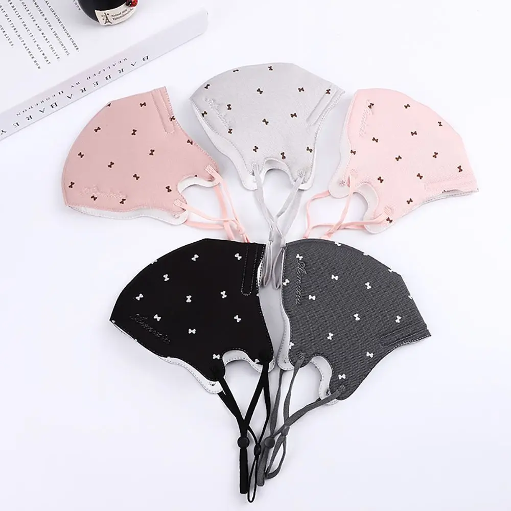 Dustproof Anti Dust Women Winter Men Adult Mouth Mask Face Cover Bow Face Mask Cloth Mask